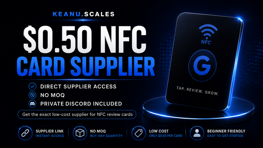 Proveedor de tarjetas NFC de $0.50